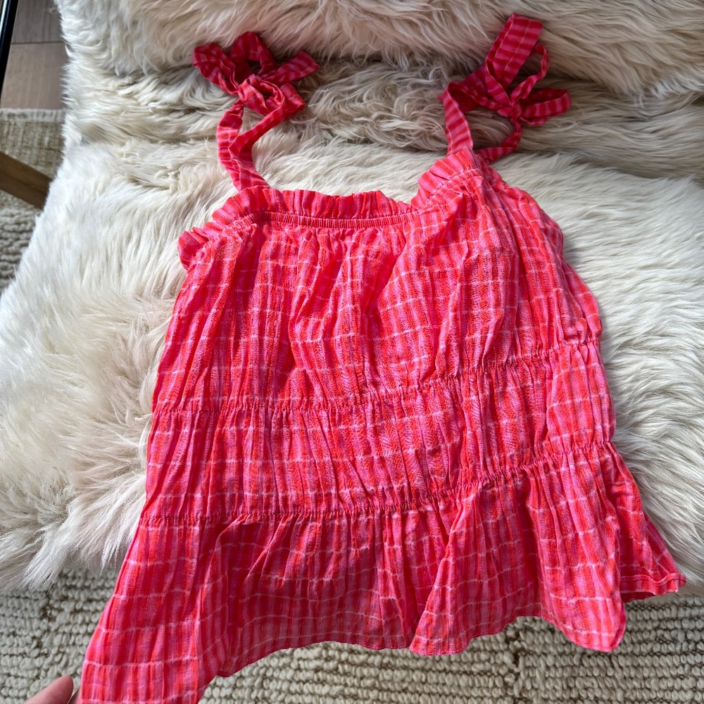 Pink French Top and Maxi Skirt